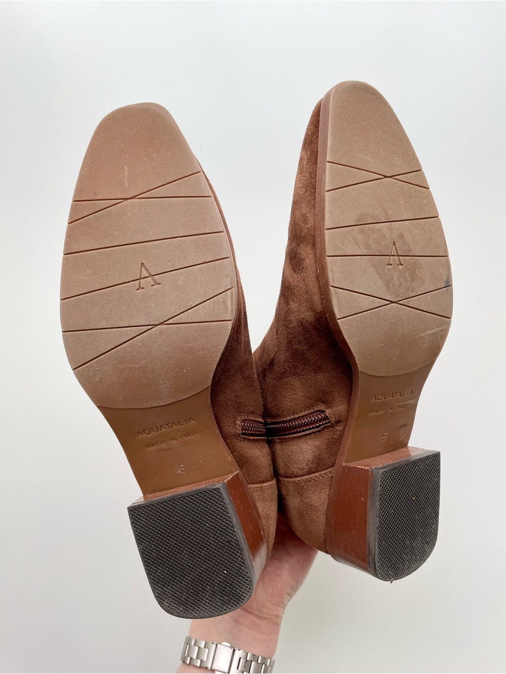 Aquatalia Faren Waterproof Suede Boots - Picture 3 of 6